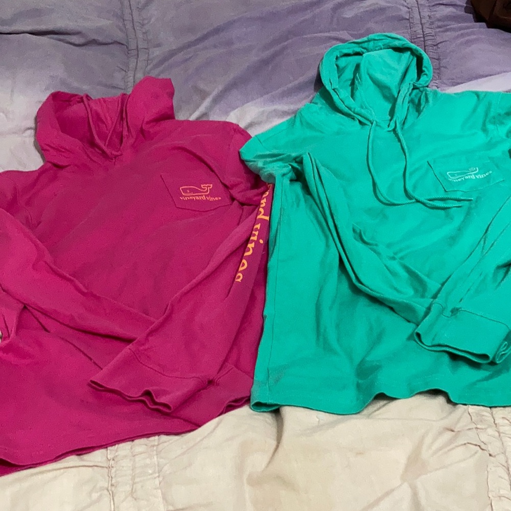 Vineyard Vines Xs Bundle Lightweight Hoodies - image 1